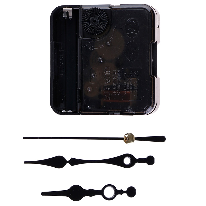 3 Sets Silent Quartz Clock Movement Mechanism With DIY Repair Kit - Long & Short Threads