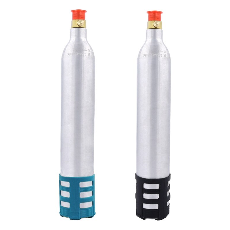 Botella de Soda rellenable de 0,6l, repuesto, cilindro de CO2 reutilizable, accesorio para máquinas de Soda
