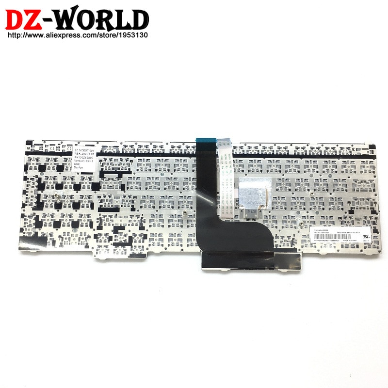 Original US English Keyboard for Lenovo Thinkpad P70 P50 No Backlit Teclado 00PA329 00PA247 SN20H35238