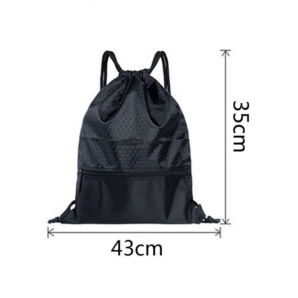 neueste Heiße Mann Frauen Polyester Schnur Kordelzug Zurück Pack schnallen Sack Fitnessstudio Tote Tasche Schule Sport Tasche