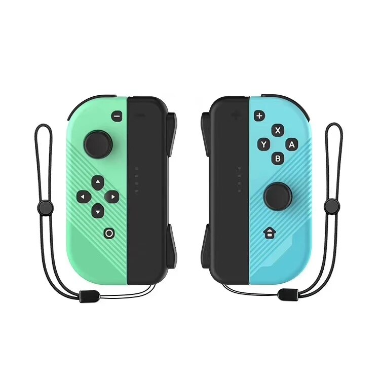 Game Schakelaar Draadloze Controller Links & Rechts Bluetooth Gamepad Voor Nintend Schakelaar Ns Vreugde Spel Con Handvat Grip voor Schakelaar: green blue