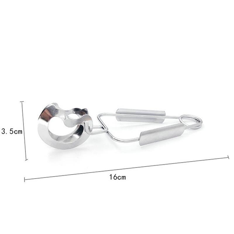 Kapmore 3Stck/einstellen Küche Zange rostfrei Stahl Frühling Lebensmittel Tong Kochen Werkzeug Zubehör Pro Schnecke Küche Werkzeug