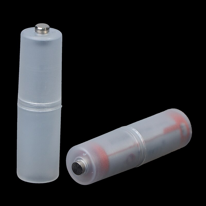 2 stück aaa-zu-aa-batterie-konverter-zellenbatterie-aufbewahrungsbox