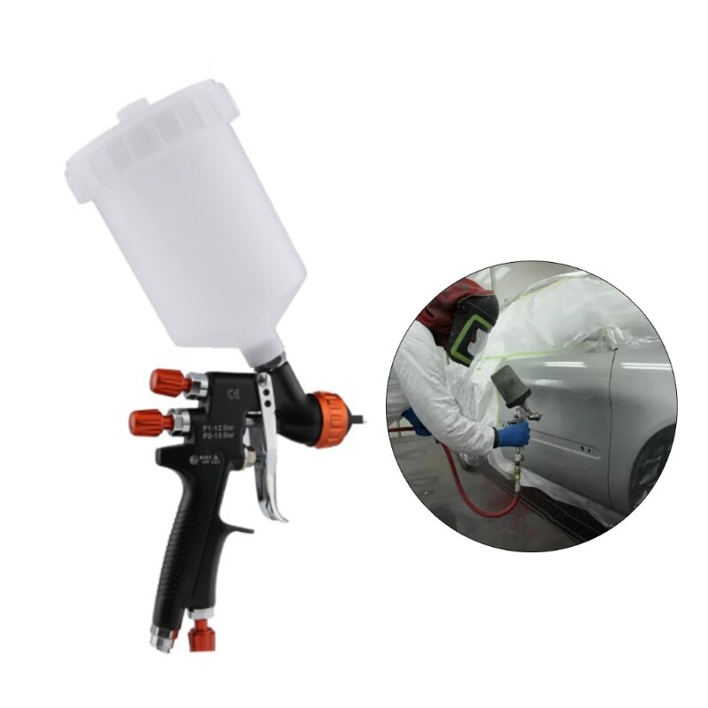 Air Paint Spray Nozzle Tool Painting Sprayer Pot Capacity 600ml Easy to Clean 1.3mm Nozzle Repair Tool
