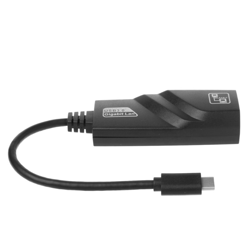 JINSHENGDA USB 3.1 Type C USB-C Om RJ45 Lan Netwerk Gigabit Ethernet Adapter 10/100/1000 Mbps