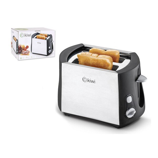 Toaster Kiwi KT-6512 800W Grey Black