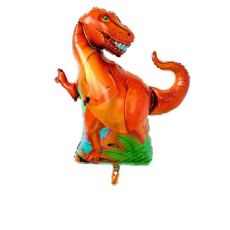 The 1pcs Giant Dinosaur Foil Balloon Children's Dinosaur Party Birthday Decorations Balloons Kids Toys Boys Animal Balloons