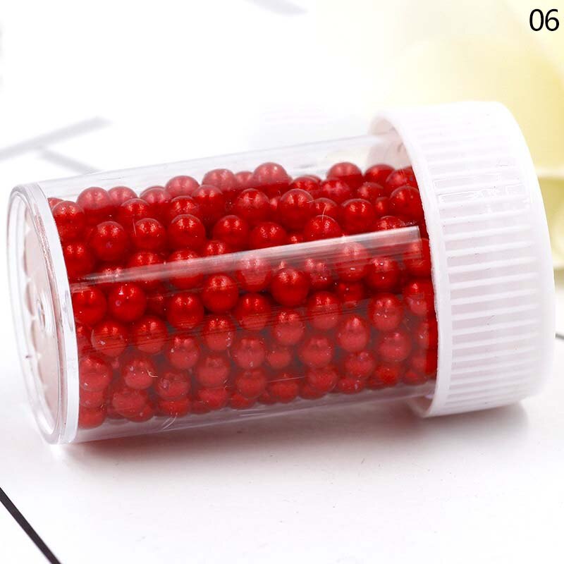 1 Box Polystyrene Styrofoam Balls Bottle DIY Snow Mud Particles Accessories Balls Small Tiny Foam Beads Ballon Foam Filler