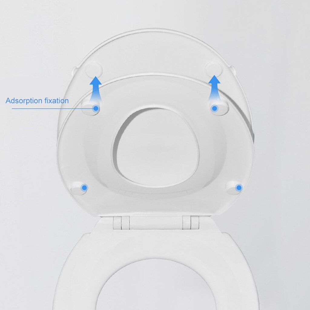 2 in 1 Toilet Seat with Built-in Training Seat for Toddlers & Adults