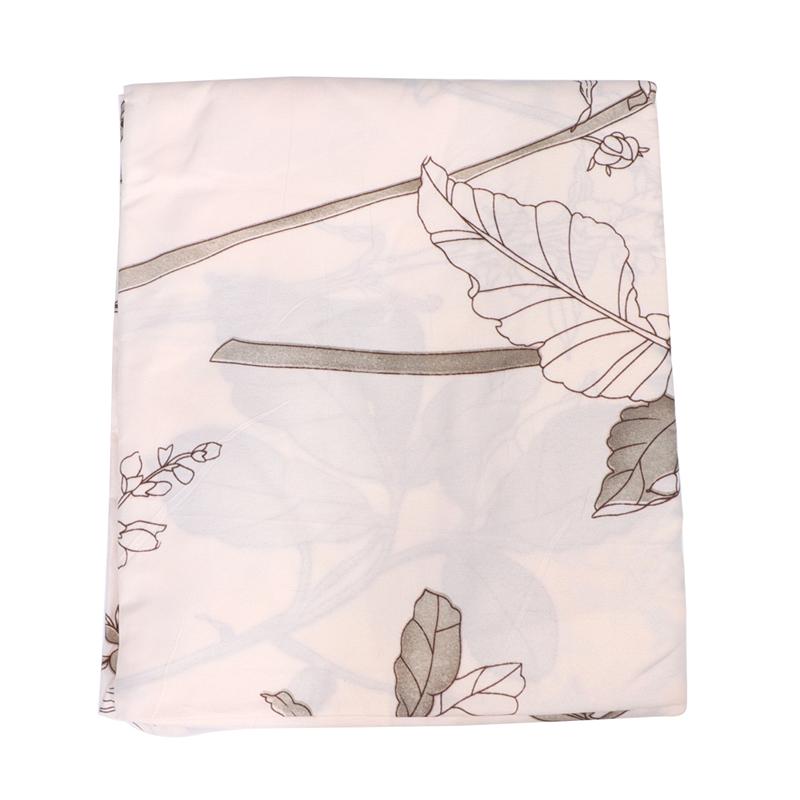1 pc støvtæt sengebetræk komfortabelt stort bladtrykt åndbart bouffancy seng nederdel lagen seng plisseret skjorte til soveværelse
