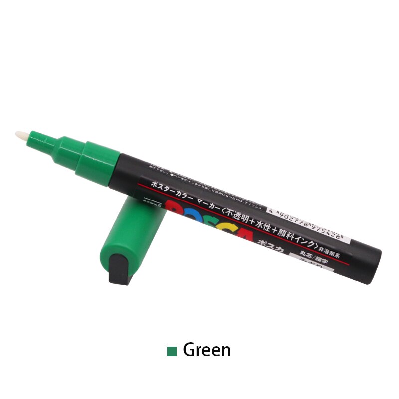Stylo marqueur multiple pour Apiculture, 5 couleurs, marquage reine des abeilles, outils d&#39;identification des abeilles, stylo Posca Non décoloré, outil d&#39;apiculture pour apiculteur: Green