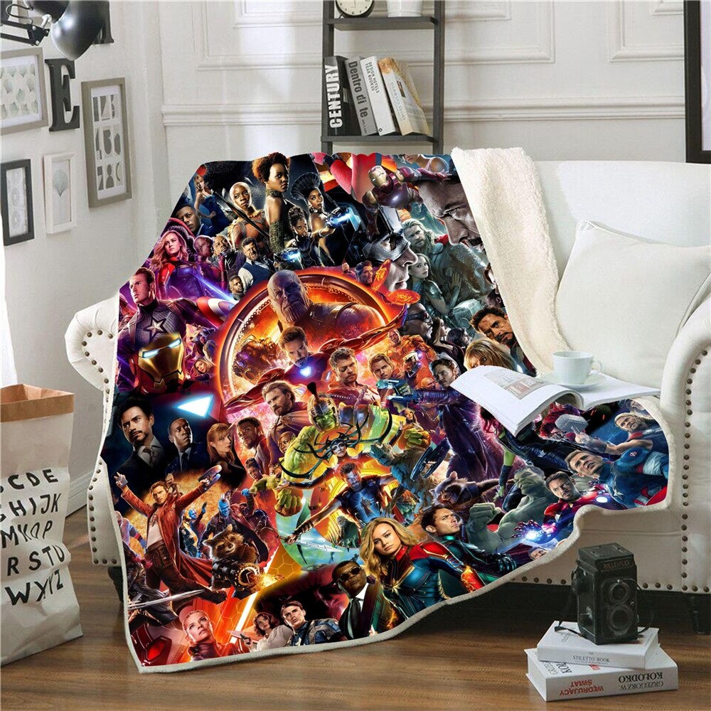 3d Gedrukt Deken Science Fiction Film Flanel Deken Worp Deken Zachte Sofa Deken: 120*150cm