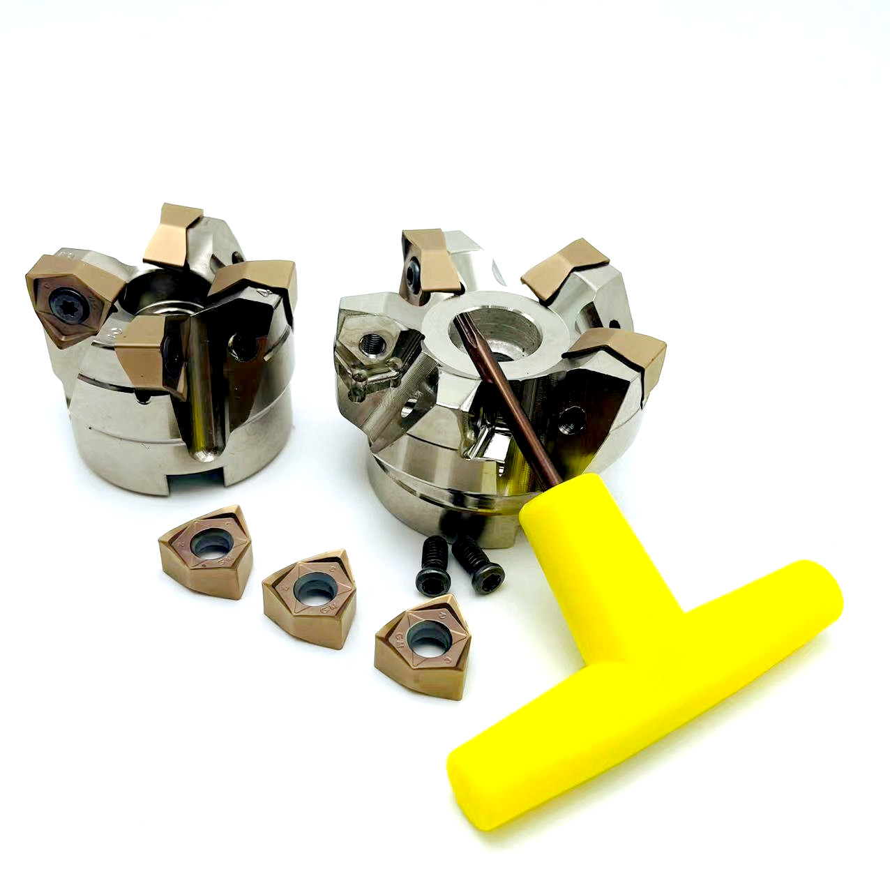 MFWN90°MFWN90050R MFWN90080R double-sided hexagonal plane heavy-cutting milling cutter head for WNMU080608 EN milling insert