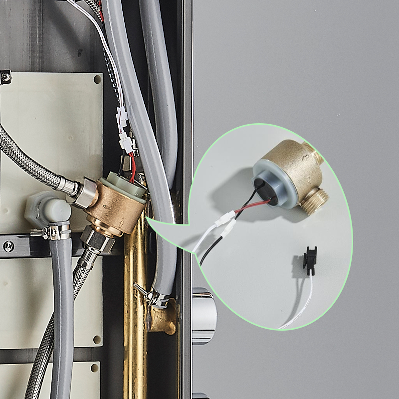 Zubehör für Duschpaneele, Duschwandmotor, Digitalanzeige, LED