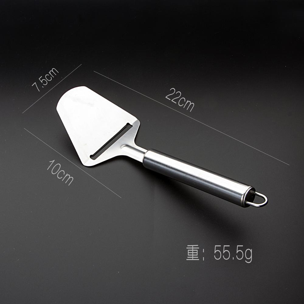 1 Pcs Stainless Steel Multifunction Cheese Slicer Cake Cutter Triangle Pizza Server Kitchen Tool for Pizza Pie Cheese