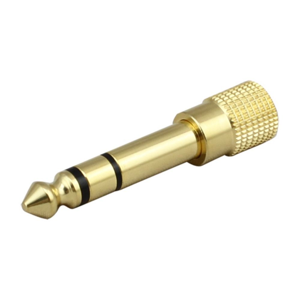 Small To Big Headphone Adapter 1/4 Inch Jack Audio Adaptor Audio Stereo Adaptor for For Microphones Speakers Electric Pianos