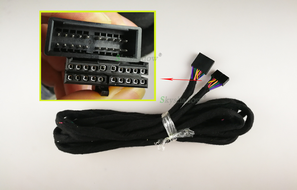 Kit de extensión de antena de radio de Cable largo para BMW Serie E39 E46 E53