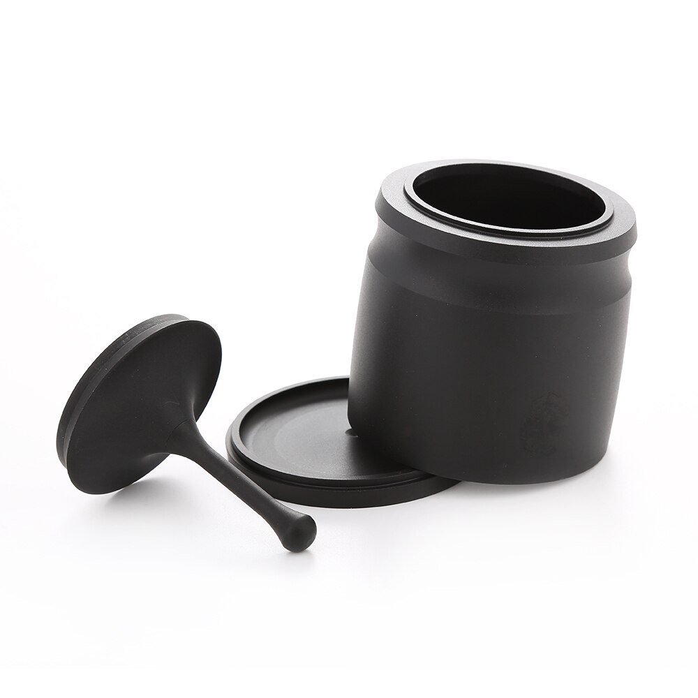 NEOUZA Tamper, espresso, veerbelaste druk, voor koffiemachine, accessoire, gereedschap, anti-stick, zelfnivellerend, geraffineerd handvat, roestvrijstalen platte basis, 53 mm