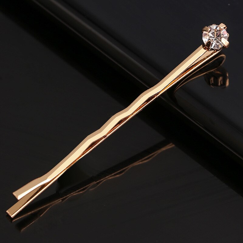 Geometrische Haarspangen, Haarspangen, Haarnadeln für Frauen und Mädchen, goldene Metall-Haarklammern, Haarschmuck, Kopfschmuck, Haarnadel, Kopfbedeckung: Schwarz Grün