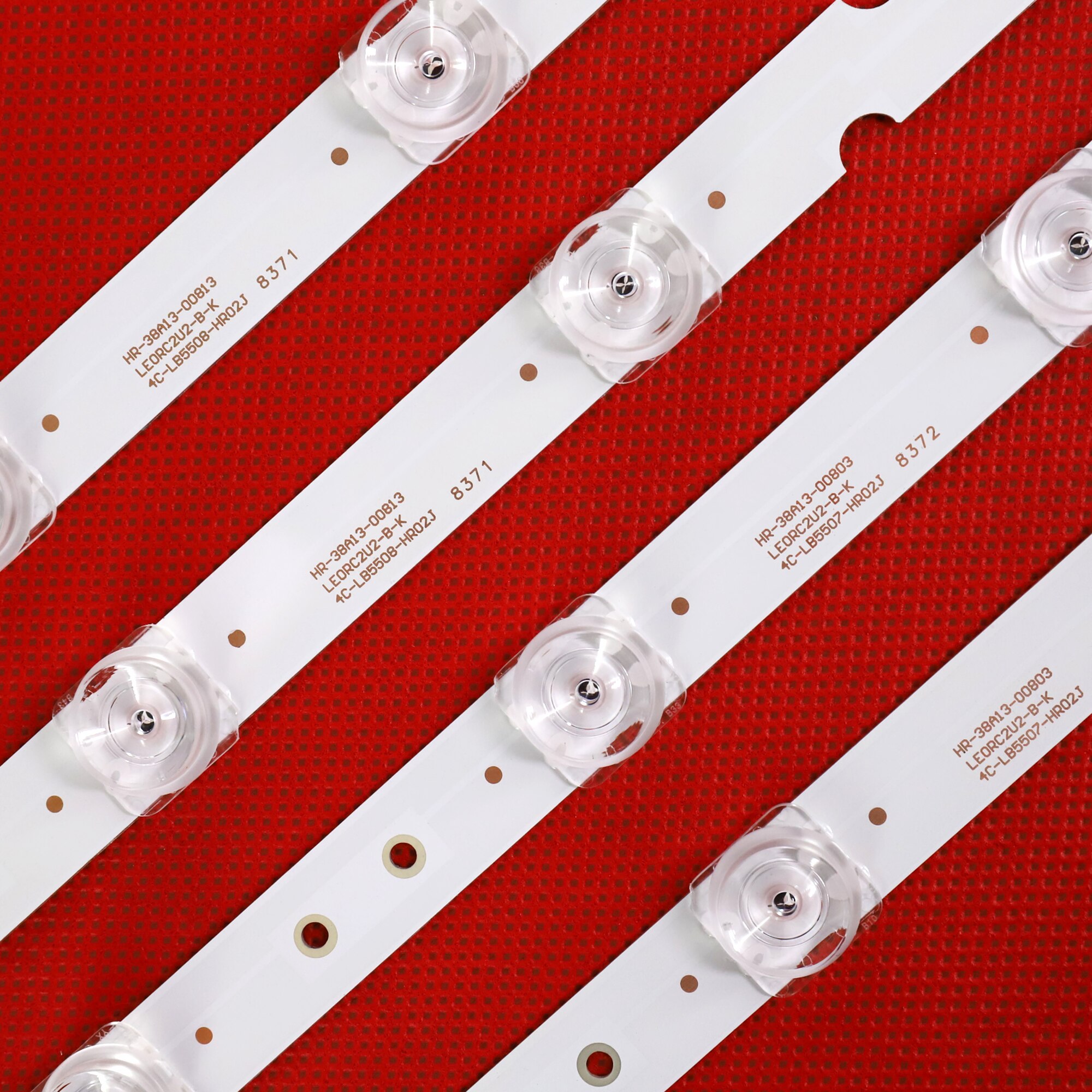 4 PCS/set LED Backlight strip for TCL 55P65US 55U3800C 55P65 55D6 55F6 55L2 4C-LB5507-PF02J HR03J 55HR330M07B2 V2 55HR330M08A2