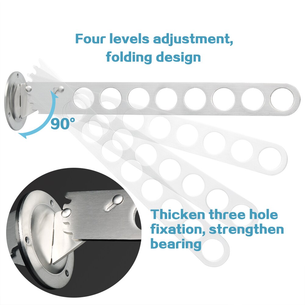 Magic Clothes Hangers Hanging Chain Stainless Steel Cloth Closet Hanger Shirts Tidy Save Space Organizer Hangers for clothes