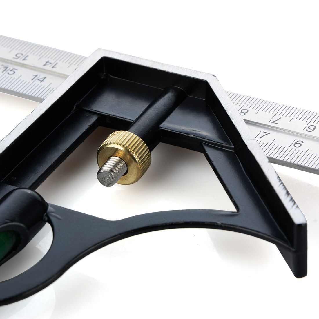 3 Pcs Combination Angle Ruler Measuring Tool Workshop Angle Spirit Level Precise Stainless Steel Combination 12" (300mm)