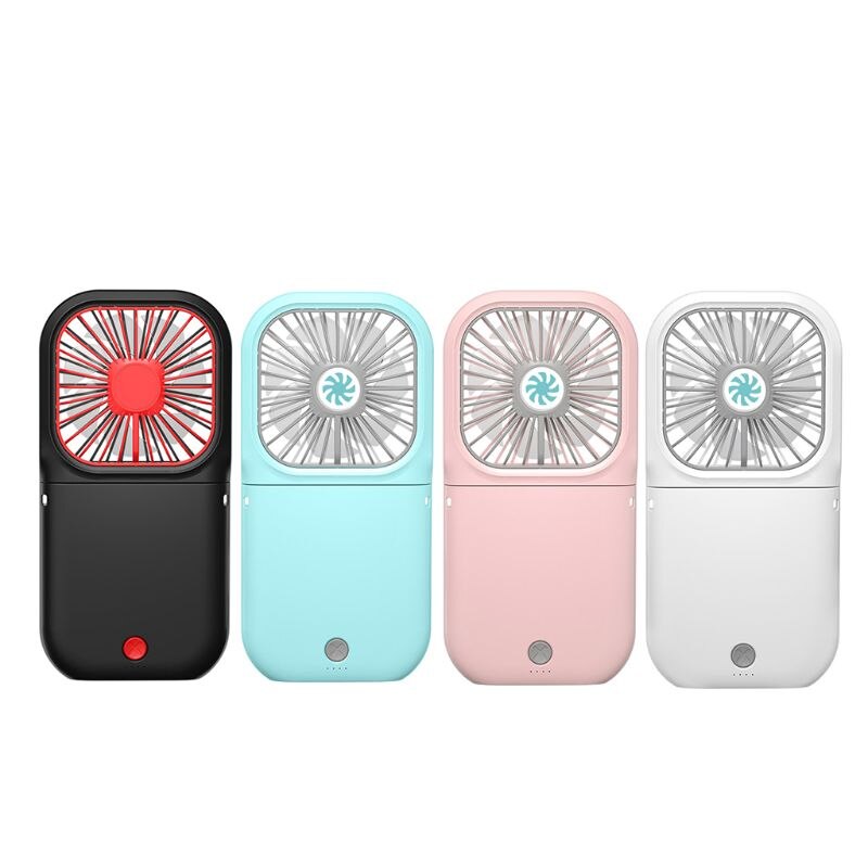 Oplaadbare Usb Mini Power Bank Flexibele Cooling Fan Met Switch Voor Notebook Laptop Powerbank Usb Oplader Powerbank