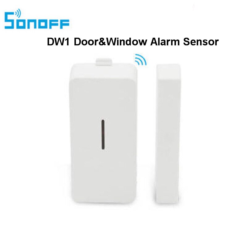 Sonoff RF Brücke 433MHZ Wifi Drahtlose Signal Konverter PIR 2 Sensor/DW1 Tür & Fenster Alarm Sensor für Clever Heimat Sicherheit Bausätze