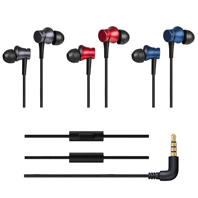 Xiaomi Piston 3 Oortelefoon Mi Verse 3.5Mm In-Ear Oortelefoon Met Microfoon Voor Mi CC9 CC9e Redmi Note 8 8pro K20 K30 Pro Samsung Huawei
