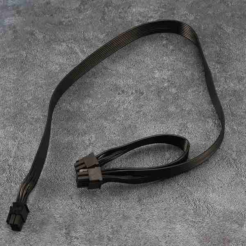 5Pcs PCI-E 6 Pin To 2 Ports 6+2 Pin Power Supply Cable For Cooler Master V Series V850 V700 V1000 Modular PSU