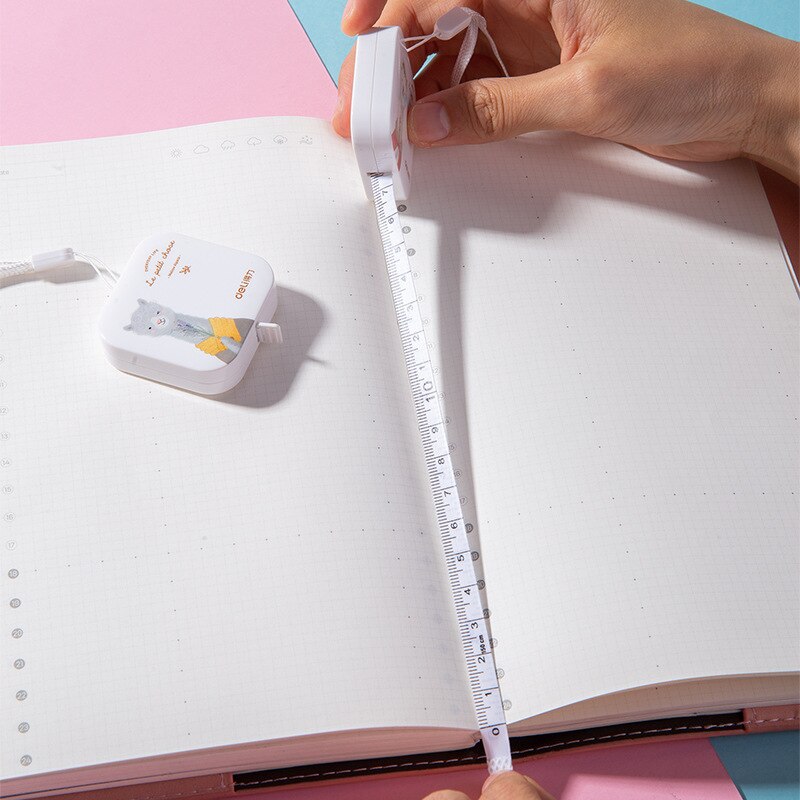 79651 Leather Measuring Tape Cute Cartoon Volume Measurements Measured Mini Amount Tape