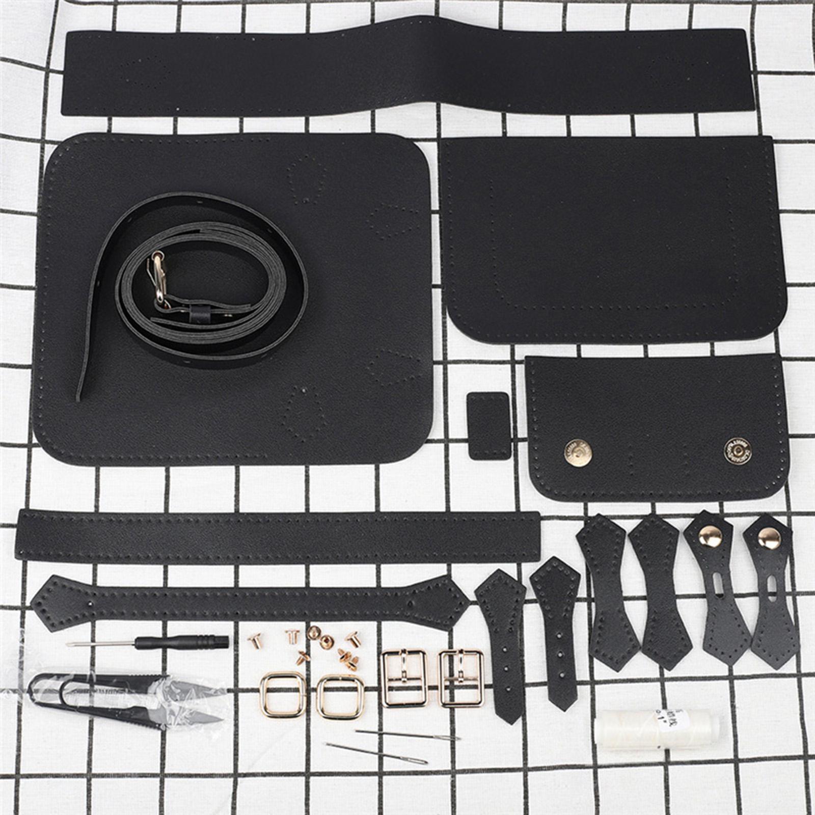 DIY Sewing Stitching Womens Leather Bag Making Tools Complete Kit Handbag
