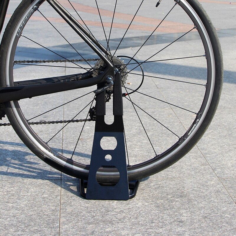Universal Dreieck Hinten Hub Berg Mountainbike Ständer Boden Parkplatz Fahrrad Lagerung Instant Rack Halterung