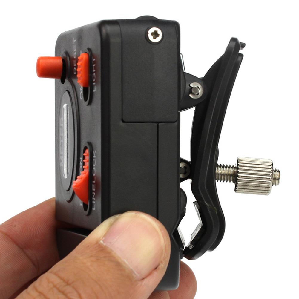 Fishing Line Length Counter Fishing Line Counter Full-featured Equipped With Light Fishing Tackle Tool 1