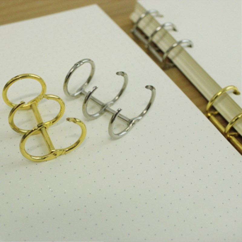 Steel Notebook 1 pair Loose leaf Spiral Notebook Stainless Steel ... – Vicedeal