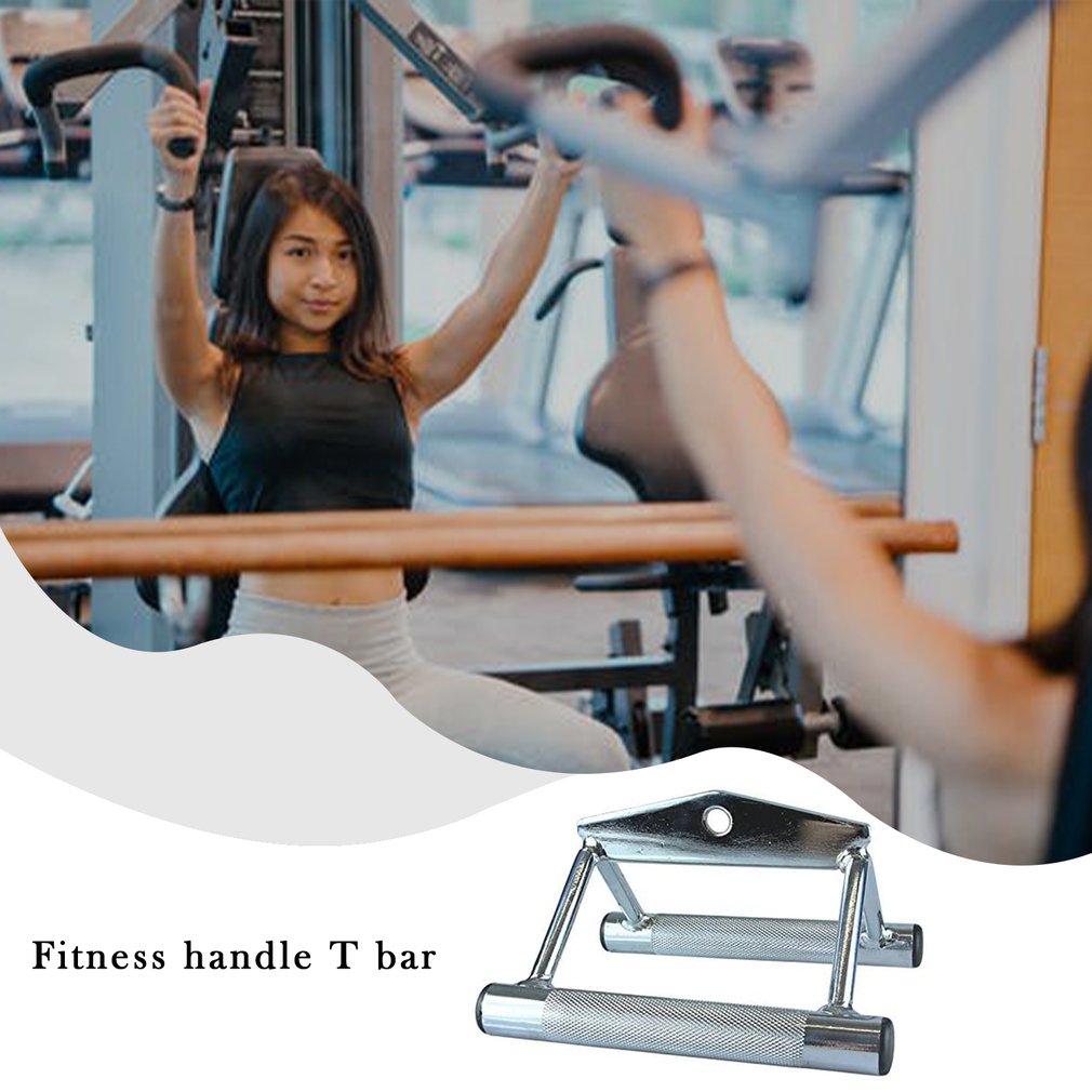 Cuerda extraíble para gimnasio, accesorio para máquina de Cable, tríceps, barra en T, mango, equipo de Fitness