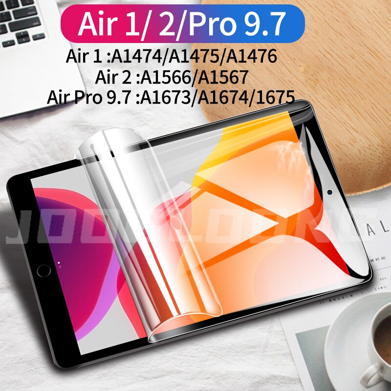 Hydrogel Film Für iPad 7th. 10,2 Mini 6 5 Bildschirm Schutz Für ipad Profi 11 Luft 4 3 2 10,5 schutzhülle Keine Glas: Luft 1 Luft 2 Profi 9.7