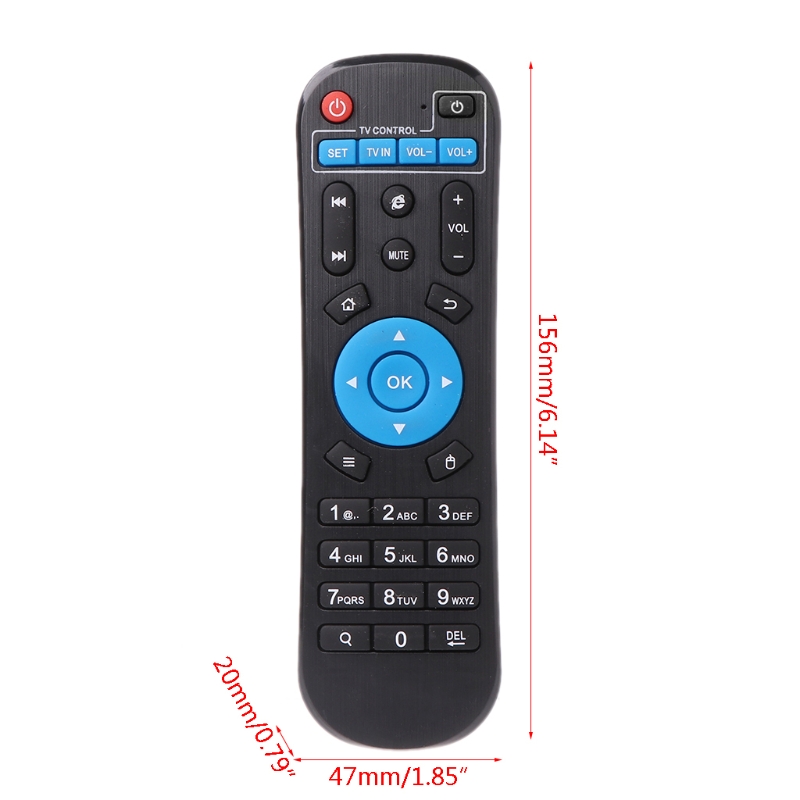 Replacement Remote Control for T95 HK1 MX10 X88 X96 TX6 TX3 MX1 H50 H96 S912 Android TV Box Set Top Box Accessories