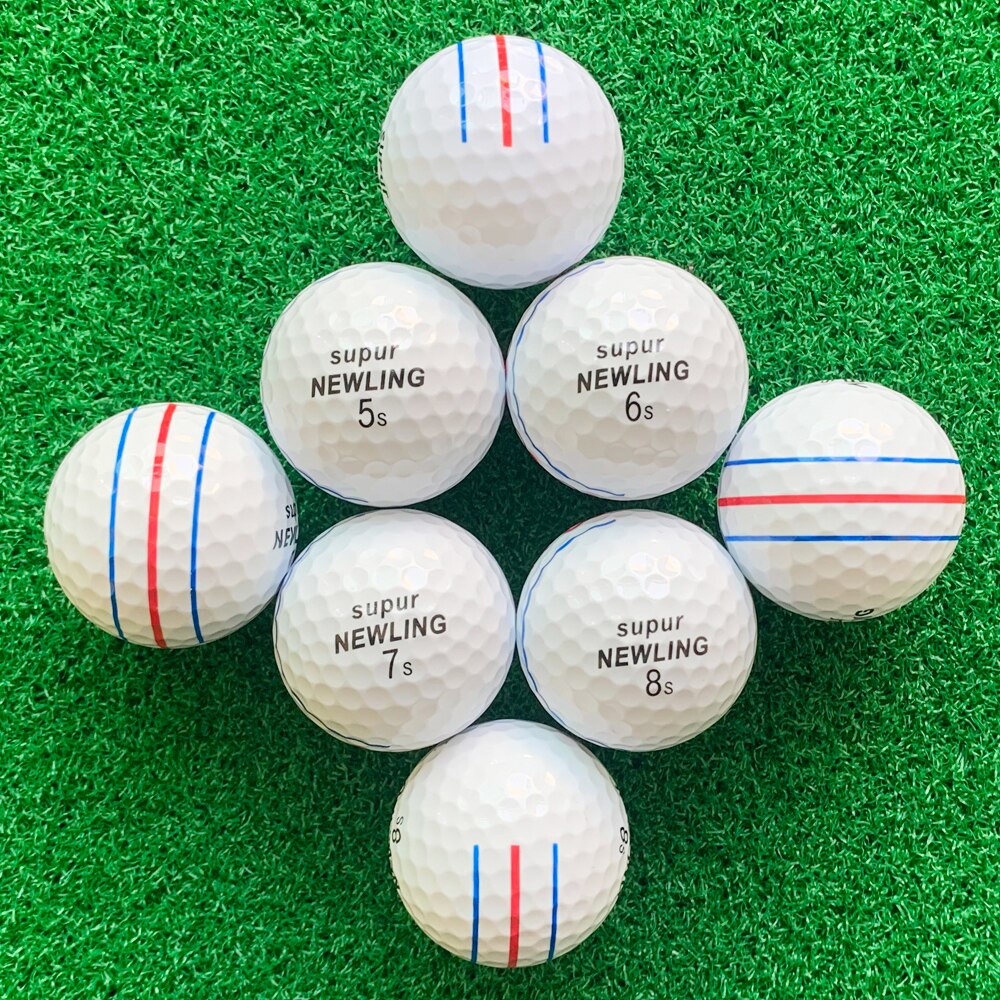 12pc/bag 3 line golf ball 3 layers Performance golf game ball brand balls Prior Generation Soft Triple Track Golf aids