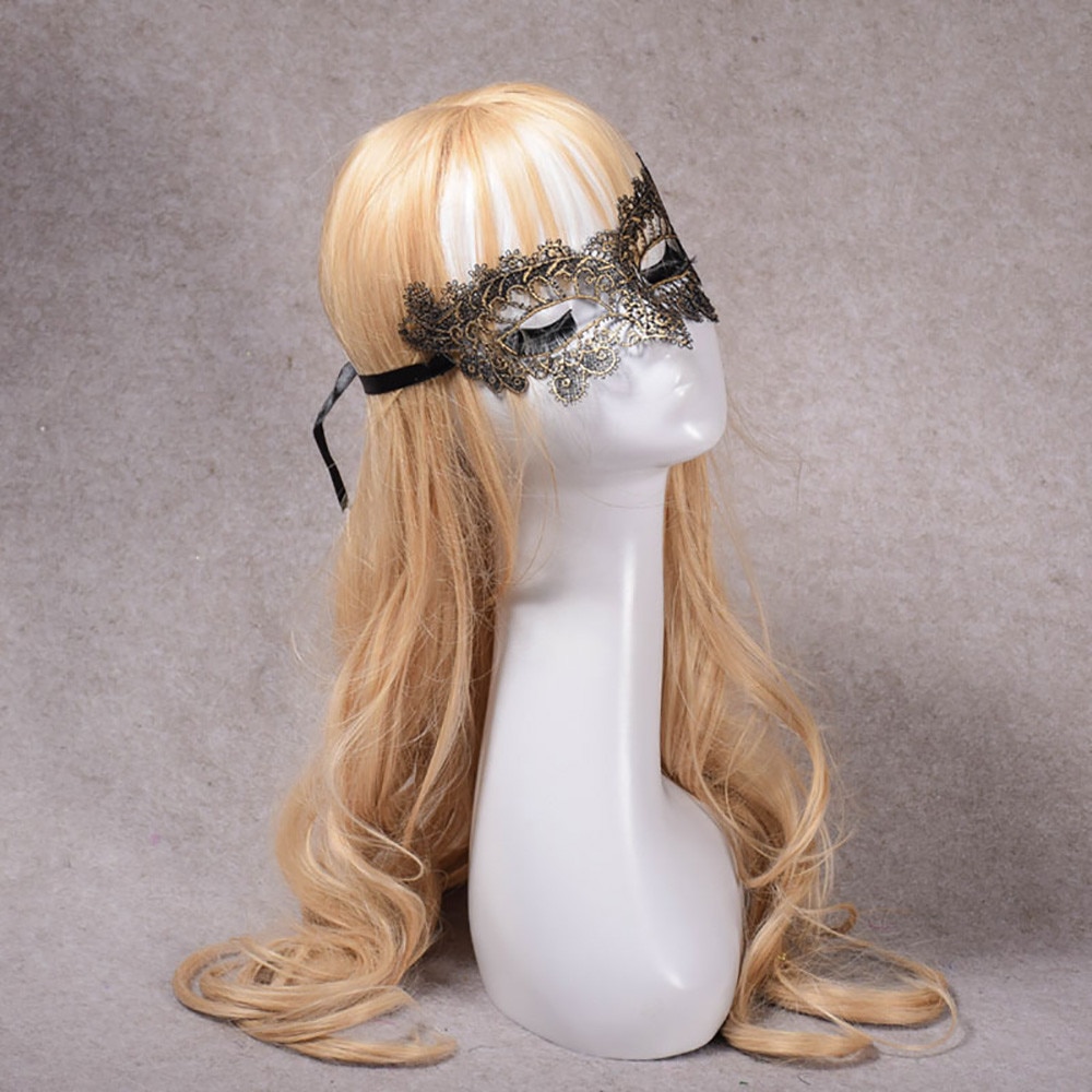 30 # Zwarte Maskers Voor Party Betoverende Vrouwen Sex Masker Uitsparing Kant Maskers Voor Prom Party Dancing Wear Erotische accessoires