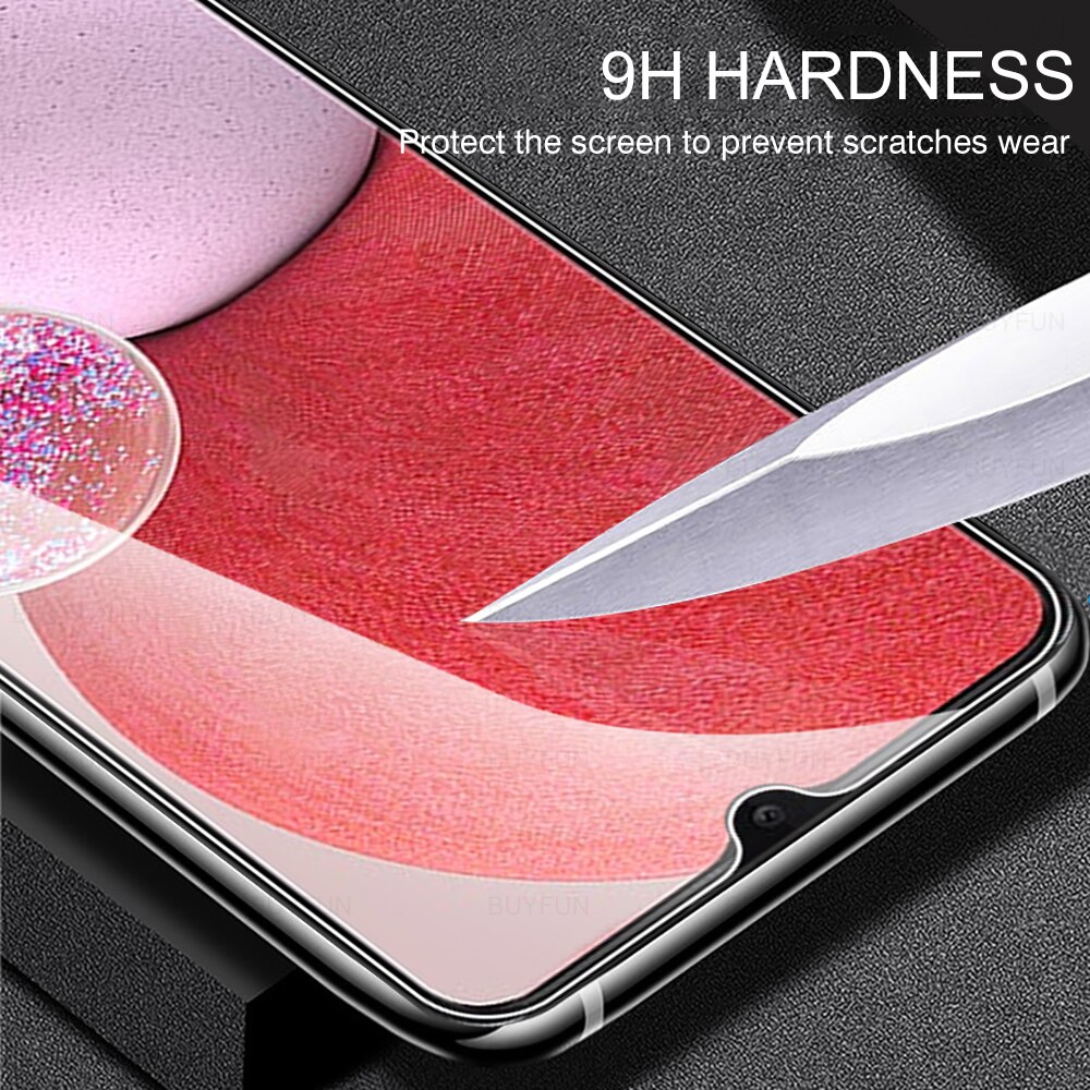 Proteggi schermo 3 pezzi per Samsung Galaxy A13 6.6 ''vetro temperato protettivo A copertura totale per Samsung A 13 13A A13 5G Samsun A13