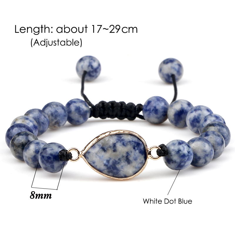 Vrouwen Armband Mode Natuursteen Groene Malachiet Bead Charm Handgemaakte Strengen Wrap Gevlochten Armbanden Voor Mannen Sieraden