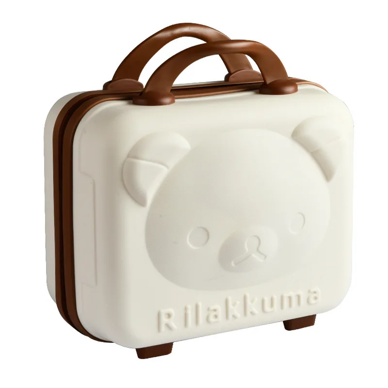 Maleta de viaje de alta estética de mano con oso Adorable, bolsa de cosméticos de gran capacidad, bolsa de almacenamiento de artículos de lavado, bolsa de equipaje