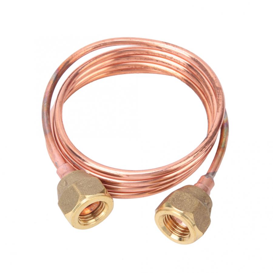 Capillary Tube Soft Flexible Copper Capillary Tubing 2.8mm G1/4 inch Refrigeration Parts