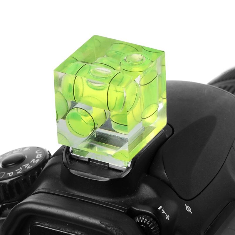 Een/twee/driedimensionaal Waterpas met waterpas voor Camera Level Adapter Voor Camera&#39;s Meet Tools Kit
