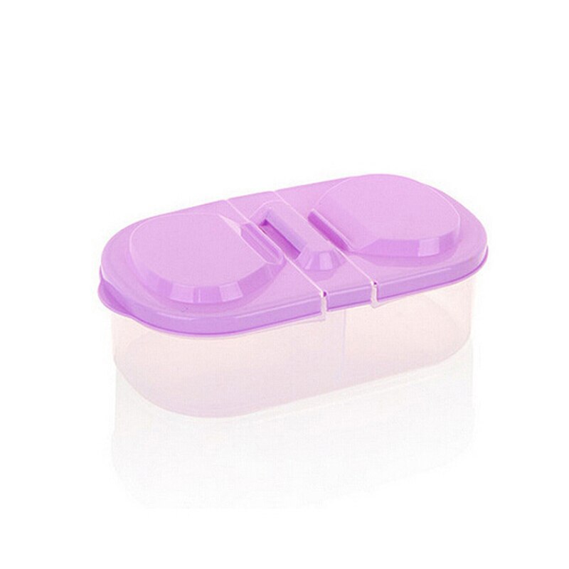 PP Plastic Food Storage Container Kitchen Refrigerator Multigrain Beans Storage Tank Noodle Box Transparent Sealed Can Household: Purple