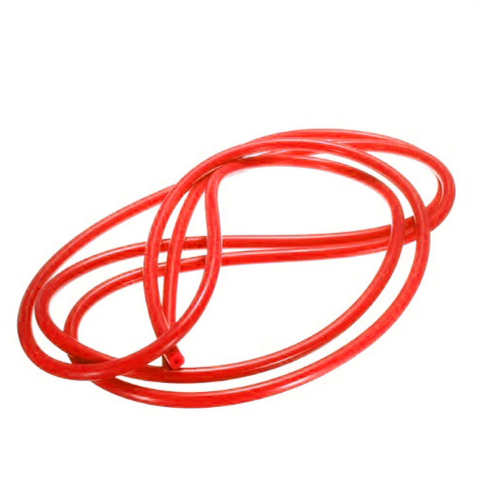 1pc vakuumslanger  id 3mm silikon universal olje drivstoffslange vann rødt rør