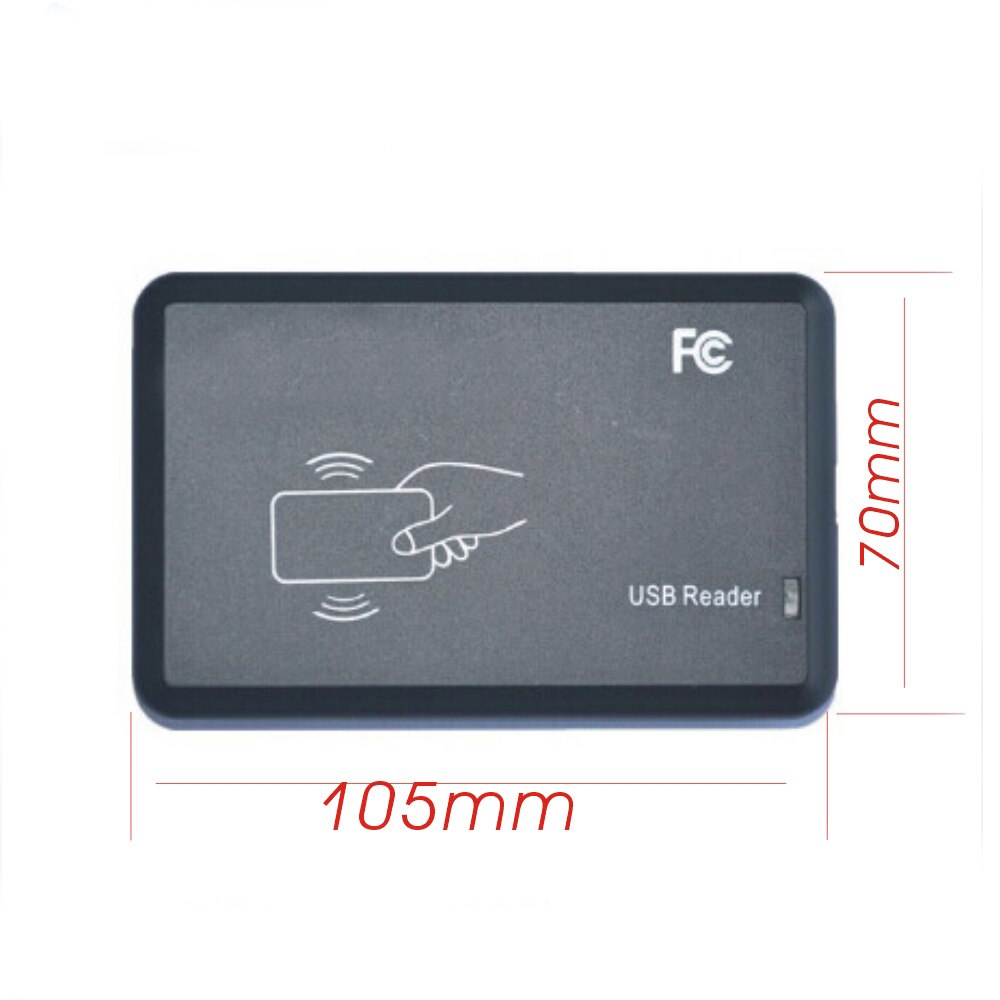 15kinds output format 13.56MHz Black USB Proximity Sensor Smart rfid NFC Card Reader /avoid driver