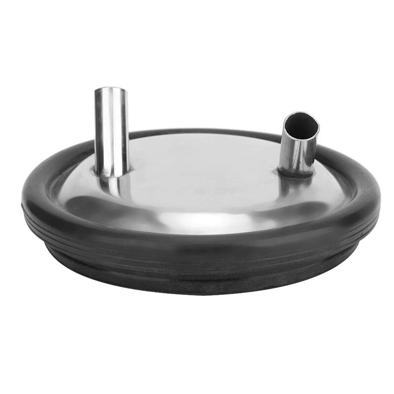 Qukaim Melkmaschine Deckel Transparent - Mit Dichtung Für Melkeimer Ziegen Schafe Kühe