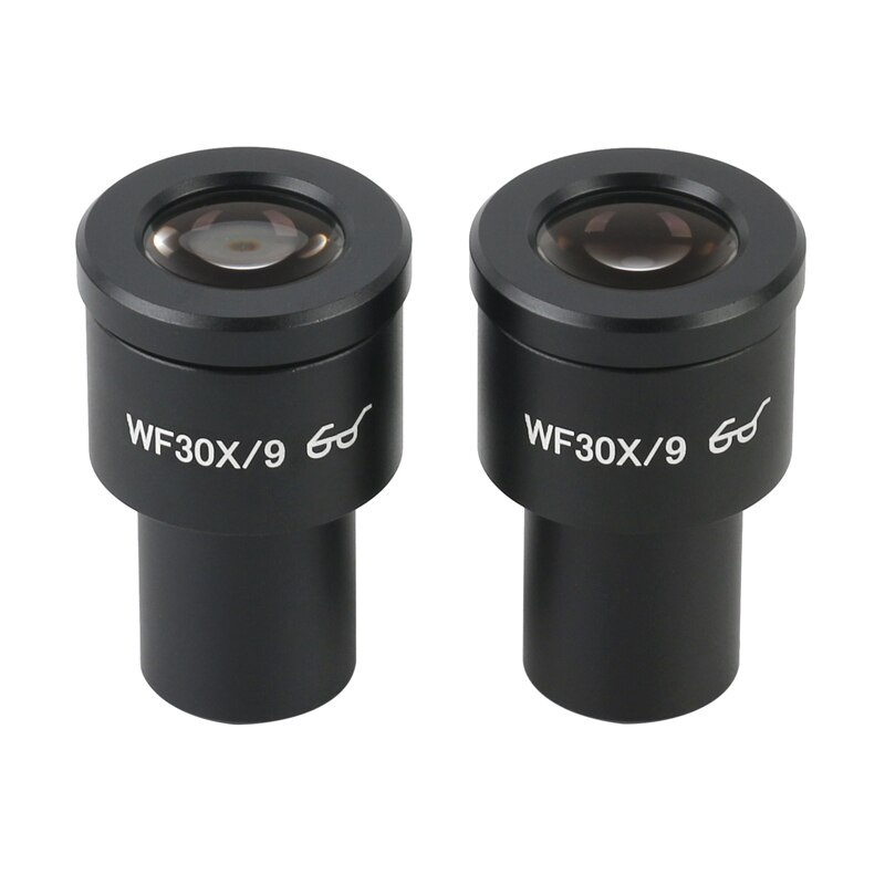 WF5X 10X 16X 20X 25X 30X Wide-angle Eyepiece For Biological Stereo Microscope Mounting 23.2mm Optical Glass High Eyepiont: WF30X 2PCS